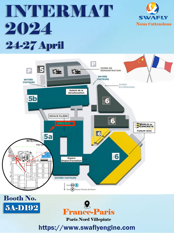 SWAFLY がフランス最大の建設機械見本市 INTERMAT 2024 に出展